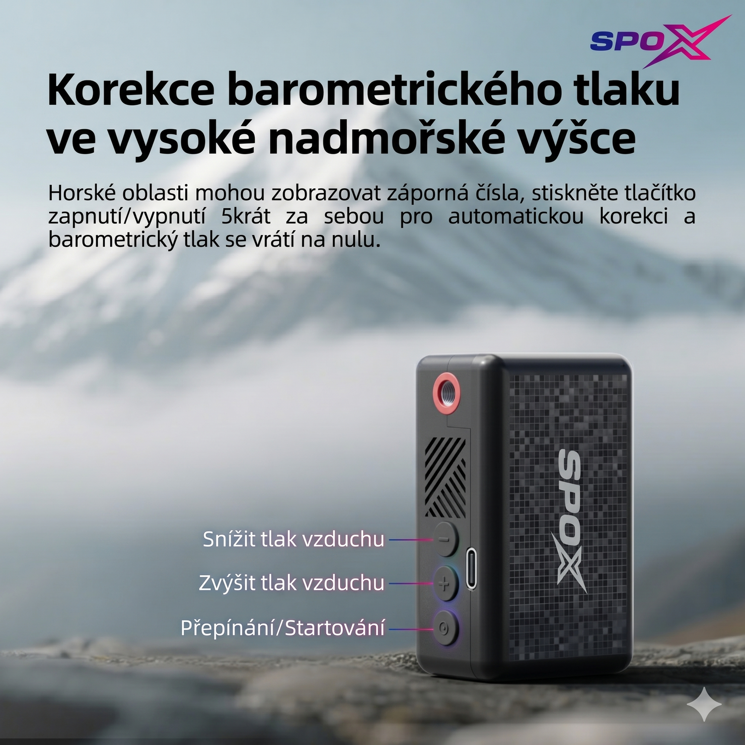 SPOX AM6Mini elektronická pumpa