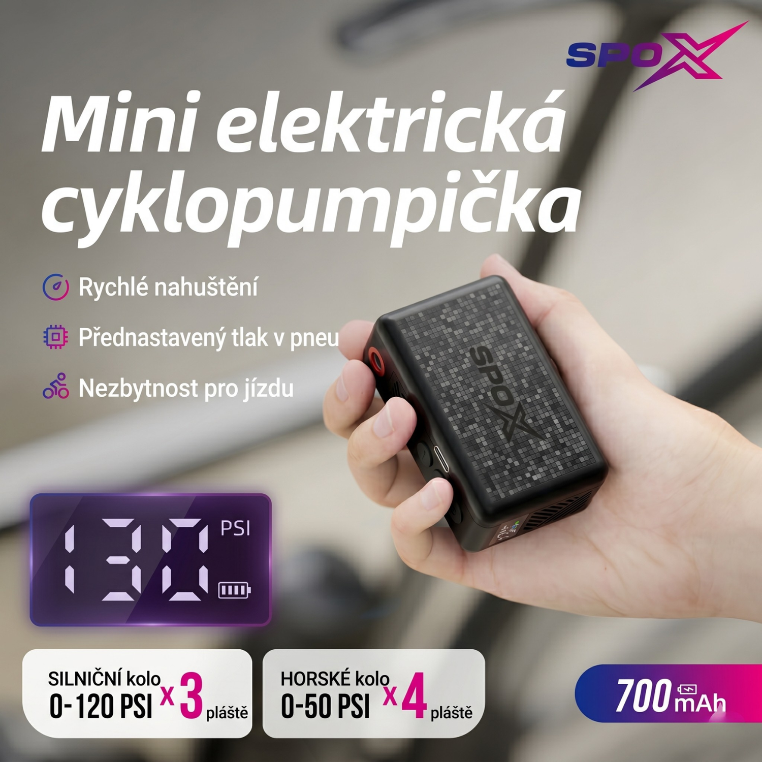 SPOX AM6Mini elektronická pumpa